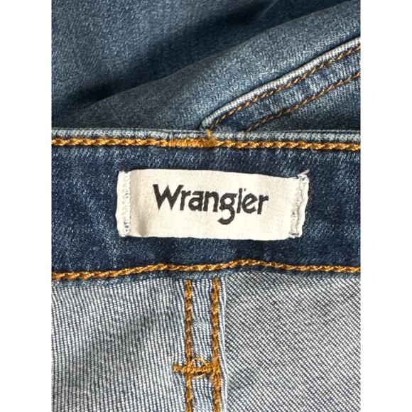 NWT Wrangler Women's Wanderer Dark Wash High Rise Stretch Flare Jeans Size 26 - Picture 5 of 15